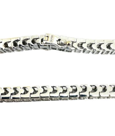 Diamond Tennis Bracelet 14K White Gold