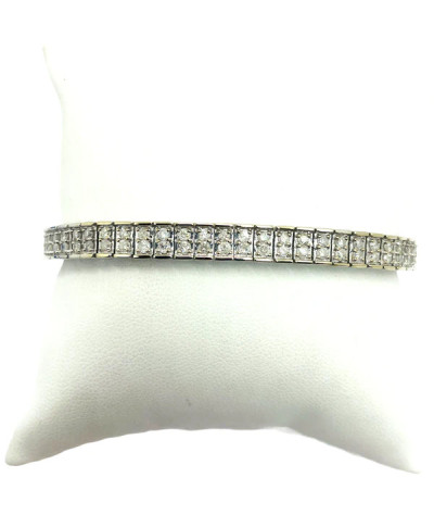 Diamond Tennis Bracelet 14K White Gold