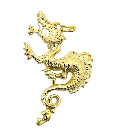 Dragon Pendant 10k Solid Yellow Gold