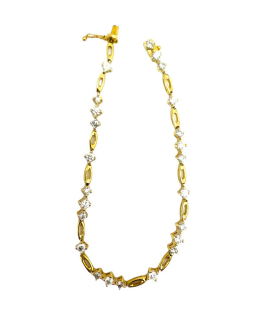 Diamond Tennis 14K Yellow Gold