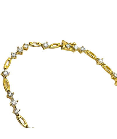 Diamond Tennis 14K Yellow Gold