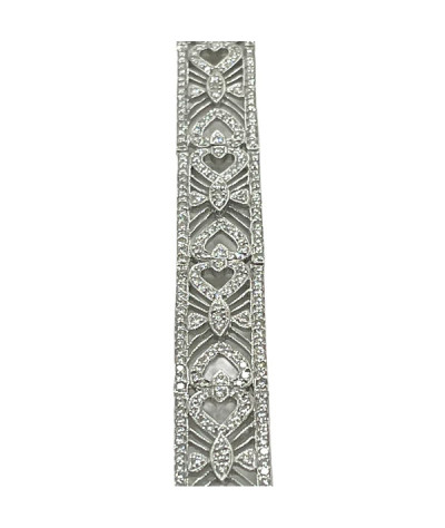 18k White Gold Diamond Bracelet