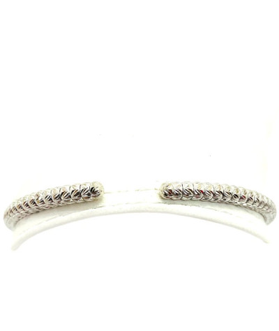 Diamond Bangle Cuff Bracelet 18k